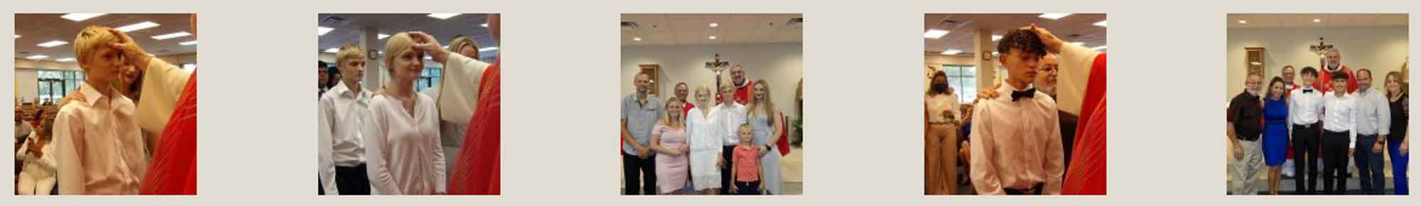 St. Faustina Catholic Church Clermont - Confirmation group
