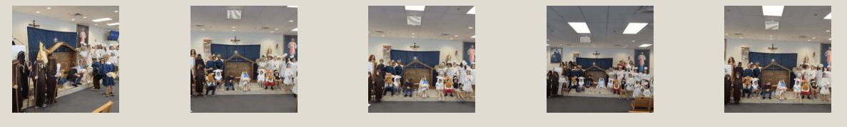 St. Faustina Catholic Church Clermont FL - Children's Christmas Pageant 2022
