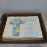 St. Faustina Catholic Church Clermont, FL - Blessing Mass Cake