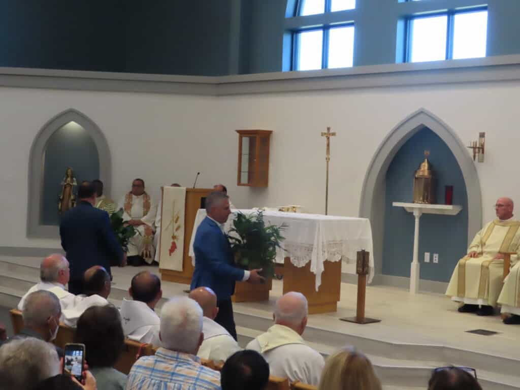 Blessing Mass With Bishop Noonan - St. Faustina Catholic Church - Clermont