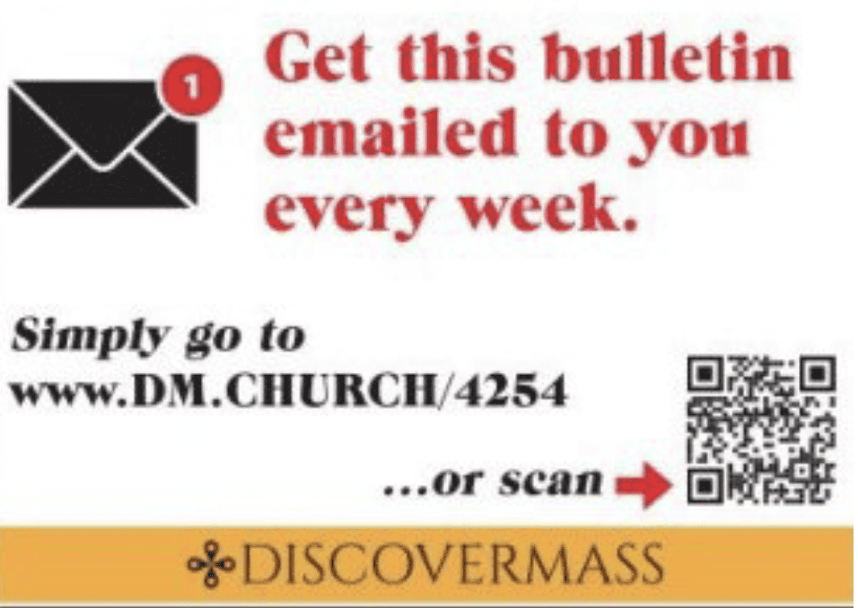 St. Faustina Catholic Church Clermont, FL - Bulletin Advertiser - Get Bulletin emailed to you