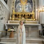 Photo from the Shrine of the Miraculous Medal on September 23, including the incorrupt body of St. Catherine Laboure.